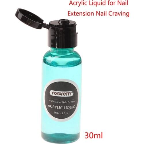 1pc Nail Art Builder Tool DIY Extension Nail Acrylic Liquid Crystal Nail 30ml Nail Manicure Sculpture Crystal Acrylic