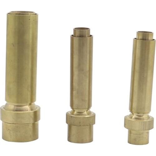 3/4" 1" 1.5" Brass Air-Blended Bubbling Jet Fountain Nozzles Spray Head For Garden Pond Landscape nozzle