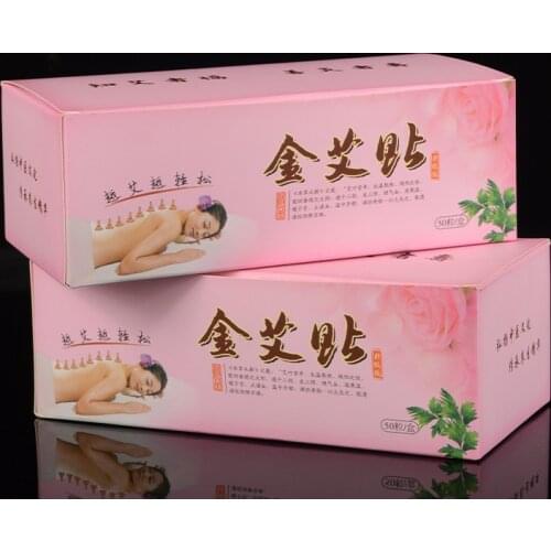 50pcs/lot Mini Moxa sticker micro smoke moxibustion tube paste self sticking Moxibustion acupoint sticking moxa candle