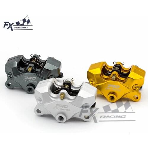 85mm Motorcycle Brake Caliper Motorcycle Rear Disc Brake Master Cylinder Pump 2 Piston Racing Street Sport Motorcycles