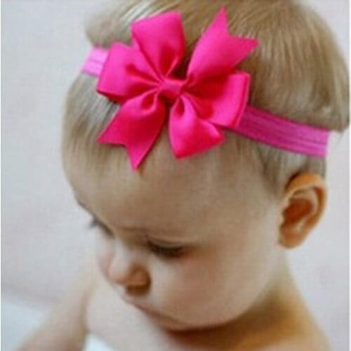 Children Girl Birthday Gift Fishtail Bow Ribbon Baby Kids Hairband Headband Hair Headwear High Quality Accessory
