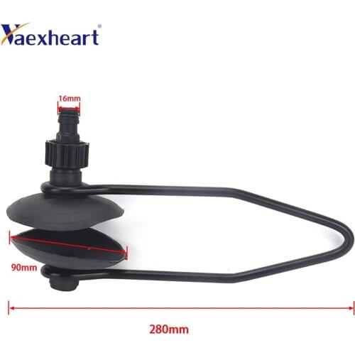 For Universal Boat Motor Flush Sterndrive and Outboard Lower Unit Round Muff Flusher