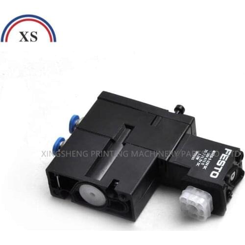High quality 1 Piece new solenoid valve FESTO MEBH-4/2-QS-4-SA M2.184.1111/05 for offset SM102 CD102 SM52 PM52 machine