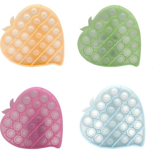 Push Toy Sensory Round Fidget Toy Stress Reliever Toys Push Bubble Sensory Toy Stress Reliever Push Fidget Bubble Kids Gift