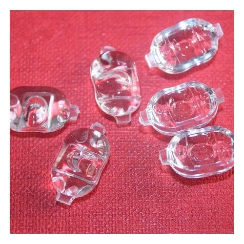 10 pcs peanuts lens 18x11x7mm street light lens 60 degrees
