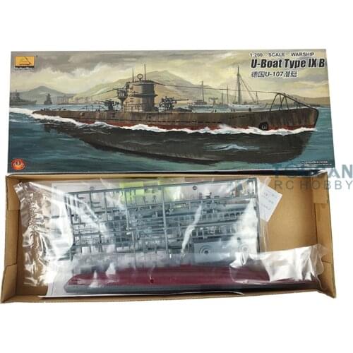 MiniHobby 80914 1/200 German U-Boat Type IX B Submarine Model Kit With Motor TH07971-SMT2