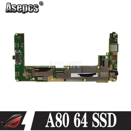 New! original For Asus zenfone5 A80 phone panel motherboard Mainboard logic board W 64 SSD 100% tested Ok