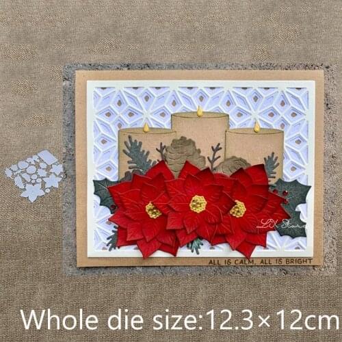 New Design Craft Metal stencil mold Cutting Die candle flower decoration scrapbook die cuts Album Paper Card Craft Embossing