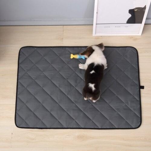 Pet Dog Washable Diaper Pad Three-layer Waterproof Pet Supplies Diapers Reusable Training Mat For Animal Rabbit Cat Seat Cover