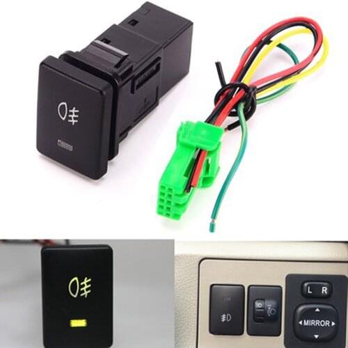 Fog lights switch with cable connector Applicable to Toyota Camry Yaris Highlander Original Modified switch