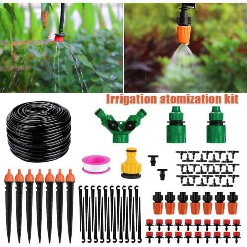 149pcs Mist Cooling Automatic Irrigation System Automatic Irrigation Equipment Set for Gardening Patio Lawn JDH88