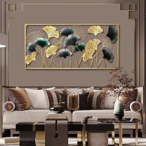 Nordic Light Luxury Living Room Dining Room Modern Art TV Background Wall Three-dimensional Decorative Wall Hanging Decoration