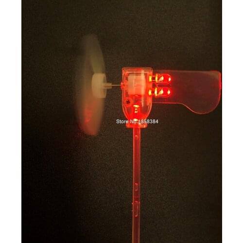 Ultra small wind turbine LED windmill wind power exploration kid model teaching tool example model