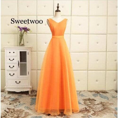 Corset orange short women modest formal boat neck tulle beautiful party dress sweet 2020 Vestido de novia