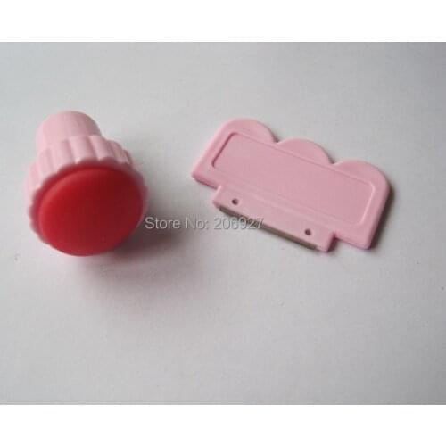 1pc NA-18 Nail Art Stamping Image Stamper and Scraper Set Nail Art Tools