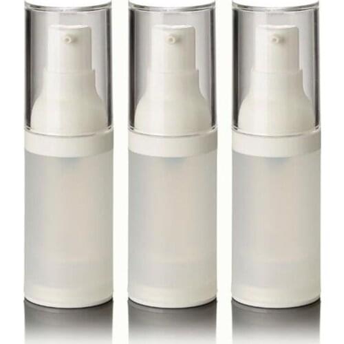20ml 30ml 50ml AS Airless Bottle Frosted/Matte Vacuum Pump Bottle Lotion Bottle Used For Travel Refillable Bottles