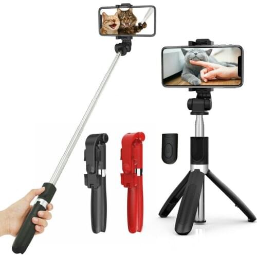 New Wireless Bluetooth Selfie Stick Tripod with Remote Shutter Foldable Tripods Monopods Universal for IPhone Android Phones