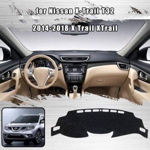 Car Dashboard Cover Dash Mat for Nissan X-Trail T32 2014-2018 X Trail XTrail Auto Non-slip Sun Shade Pad Carpet