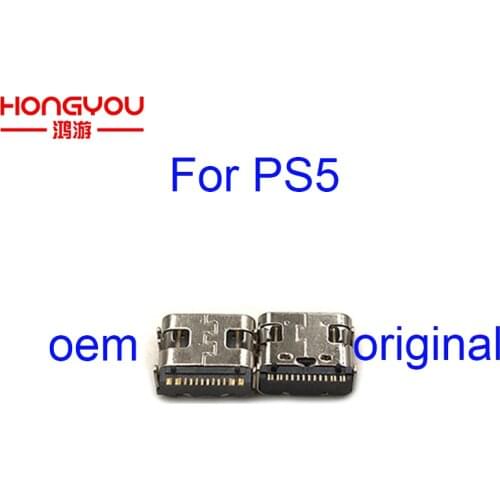 For Sony Playstation 5 PS5 Controller Type C Charging Port Socket replacement for DualShock 5 Charger Jack