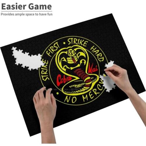Kai - Strike First Strike Hard No Mercy 300 500 1000 Pcs Jigsaw Puzzle For Adult Kids Game Toy Gift Official Kai Karate Kid Kai