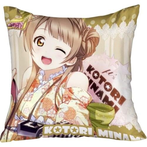 Hobby Express Minami Kotori - Love Live Anime Dakimakura Square Pillow Cover GZF298