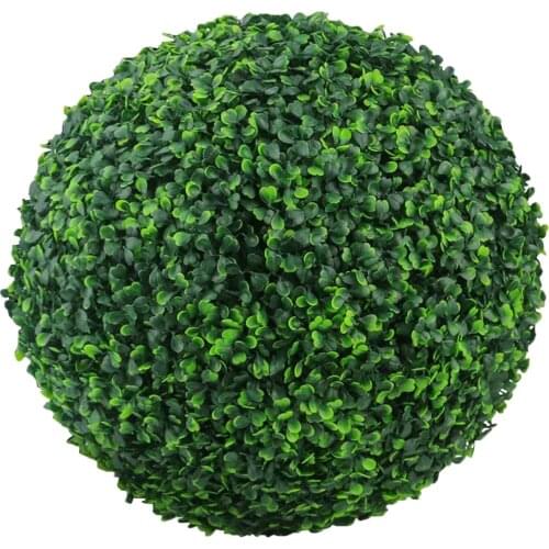 Artificial Plant Ball Topiary Tree Boxwood Home Outdoor Wedding Party Decoration Artificial Boxwood Balls Garden Green Plant