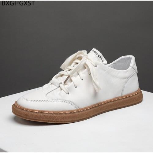 White Running Shoes Men Sport Men Shoes Luxury Brand High Quality Men Sneakers Luxury Brand Mens Shoes Genuine Leather Casual
