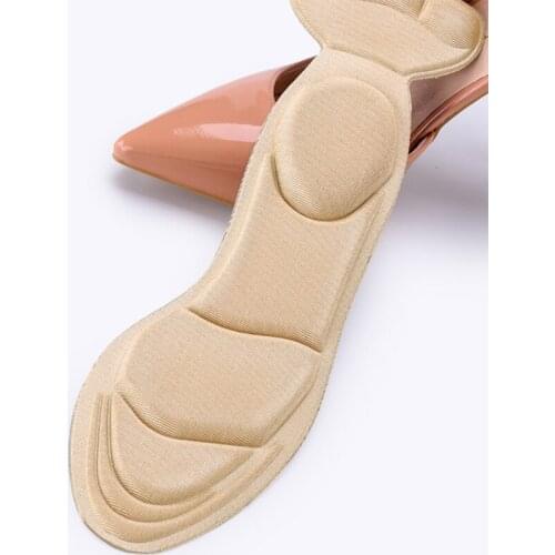 Heel Cushion Inserts Sponge Shoes Pads Non-Slip Heel Cushions Sponge Insoles Comfortable Reduce Foot Pain For Women