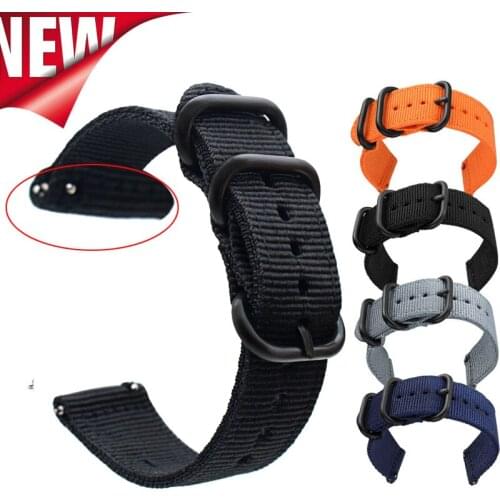 Nylon sport watchband for Ticwatch pro/ticwatch E2/ticwatch S2 watch accessories man replacement bracelet strap for LG W100 W110