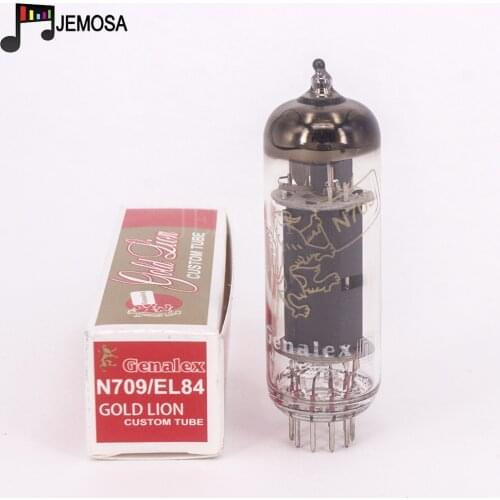 Russia Gold Lion Genalex Vacuum Tube N709/EL84 6BQ5 6P14 7189 Electron Tube 9PINS Tube DIY HIFI Audio Vacuum Tube Amplifier
