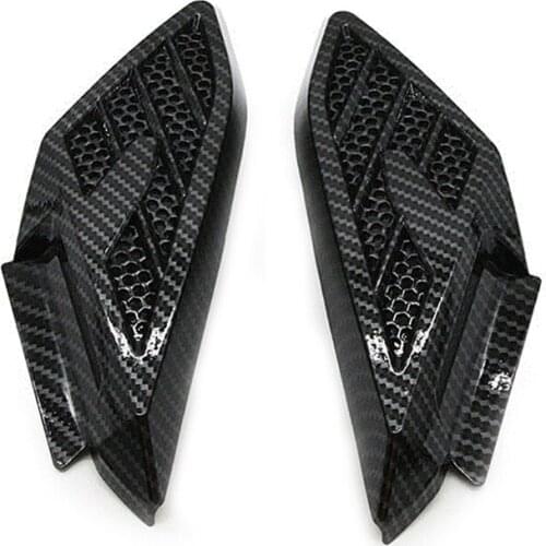 Motorcycle Carbon Fiber Rear Side Panel Guard Cover Trim for Yamaha NMAX155 NMAX 155 2020 2021 Modified Accessories