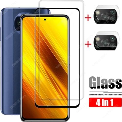 HD Camera Protective Glass For Xiaomi Poco X3 Pro Screen Protector On Xiomi PocoX3 NFC Xaomi X 3 Safety Protection Front Film