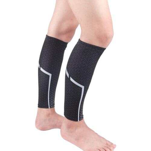 1PC Calf Leg Compression Sleeve Socks Elastic Shin Guard Protector Leg Warmers Compression Breathable Outdoor Running Basketball
