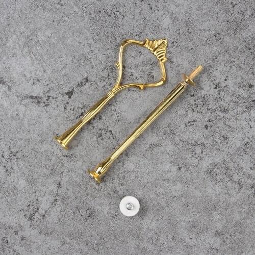 10pcs Mix Zinc Alloy Cake Stand Cake Stand Fittings, 2-Tier big Crown Style Wholesale