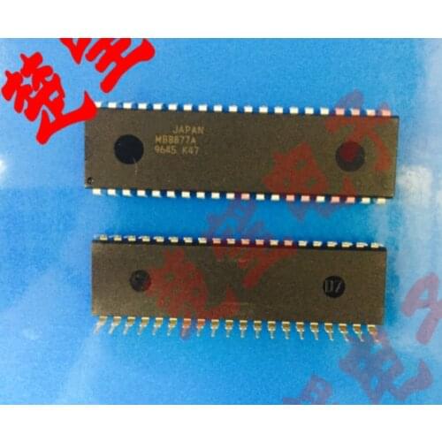 2pcs/lot MB8877A DIP40 100% New Original
