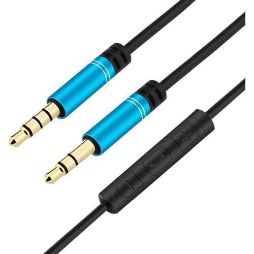 4.5FT Audio Cable for Skullcandy Hesh 3, Hesh 2, Hesh,Crusher,Grind Headphones Replacement Cord with Inline Remote/Microphone