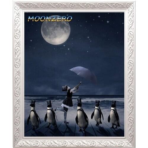 Dancing with Penguins Diy diamond painting square crystal complete full drill mosaic embroidery handmake needlework picture