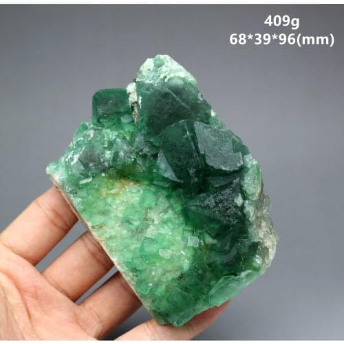 BIG! 100% Natural green fluorite Mineral specimen cluster mineral crystal specimens Stones and crystals Healing crystal