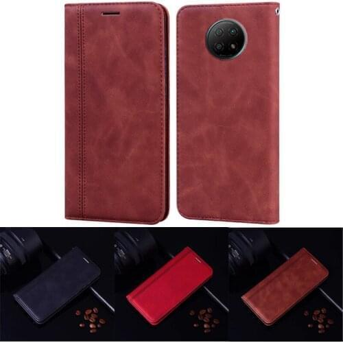 Funda Case For Xiaomi Redmi Note 9 5G Cover Flip Leather Red Mi Note 9 5G чехол Case Telefon Wallet Protector Shell Cover Capa