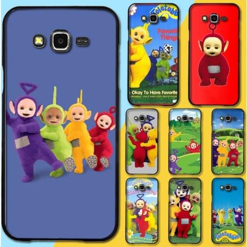 PENGHUWAN Teletubbies Bling Cute Phone Case For Samsung Galaxy J7 J8 J3 J4 J5 J6 Plus 2018 Prime