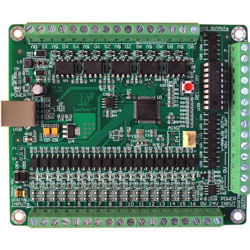 Mach3 USB Control Card CNC CNC Engraving Machine Interface Board Motion Control Card NPN (B Version)