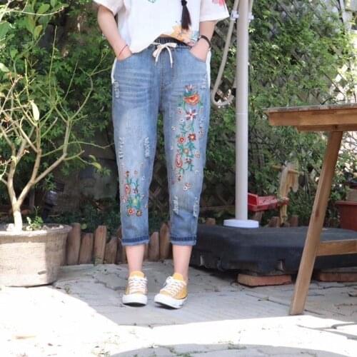 Женские зауженные джинсы EASTQUEEN China At AliExpress