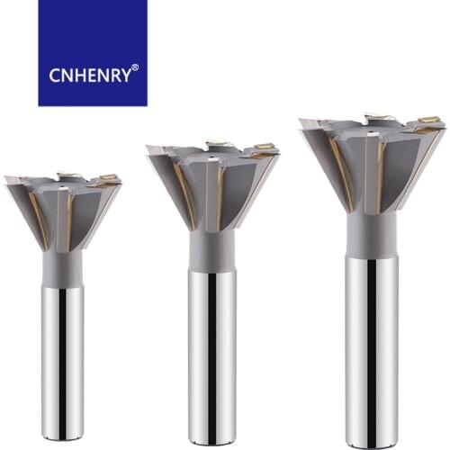 1PC 45 Degrees Dovetail Groove Milling 16MM 20MM 25MM Straight Shank Hard Alloy Milling Cutter Processing Copper Cast Iron