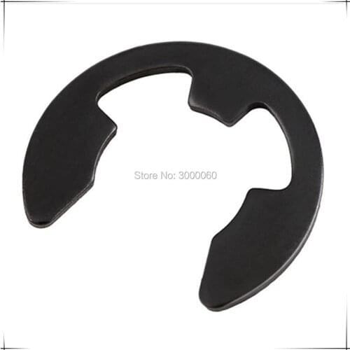 M10 M12 M15 Mn65 Black Steel E Type Retaining Lock Washers For Shafts 200pcs/lot