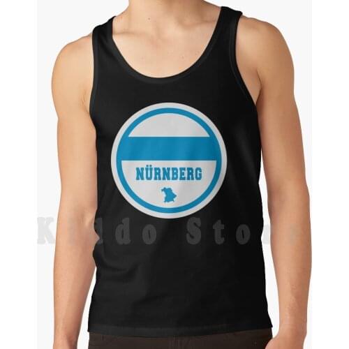 Nürnberg State Flag Tank Tops Vest Sleeveless State Flag Germany German Deutschland States Nürnberg