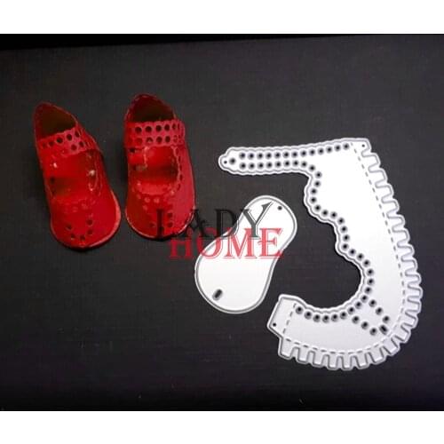 Cute Baby Shoes Craft Metal Cutting Dies Mold Punch Stencil for DIY Scrapbooking Paper Album Photo Card Making New Dies Cut