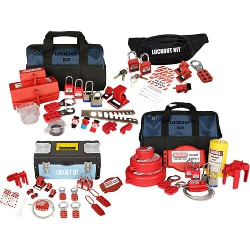 Lockey OEM Various Combination Safety Portable Loto Group Electrical Lockout Tagout Kit LG07