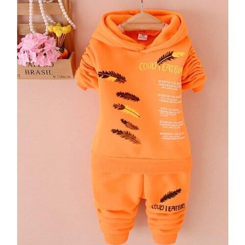 New children autumn clothing suits kids full sleeve hoodies+ trousers 2Pcs/set baby boys clothes girls Spring Wear