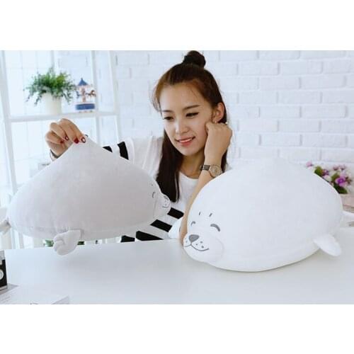 One piece new soft plush seal toy stuffed lovely seal doll gift about 60cm 2757