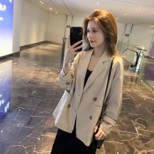 Office Ladies Blazers Casual Formal Work Suit Fashion WomenS Clothes Spring Summer Autumn Cardigan Jacket 2021 Female Mujer